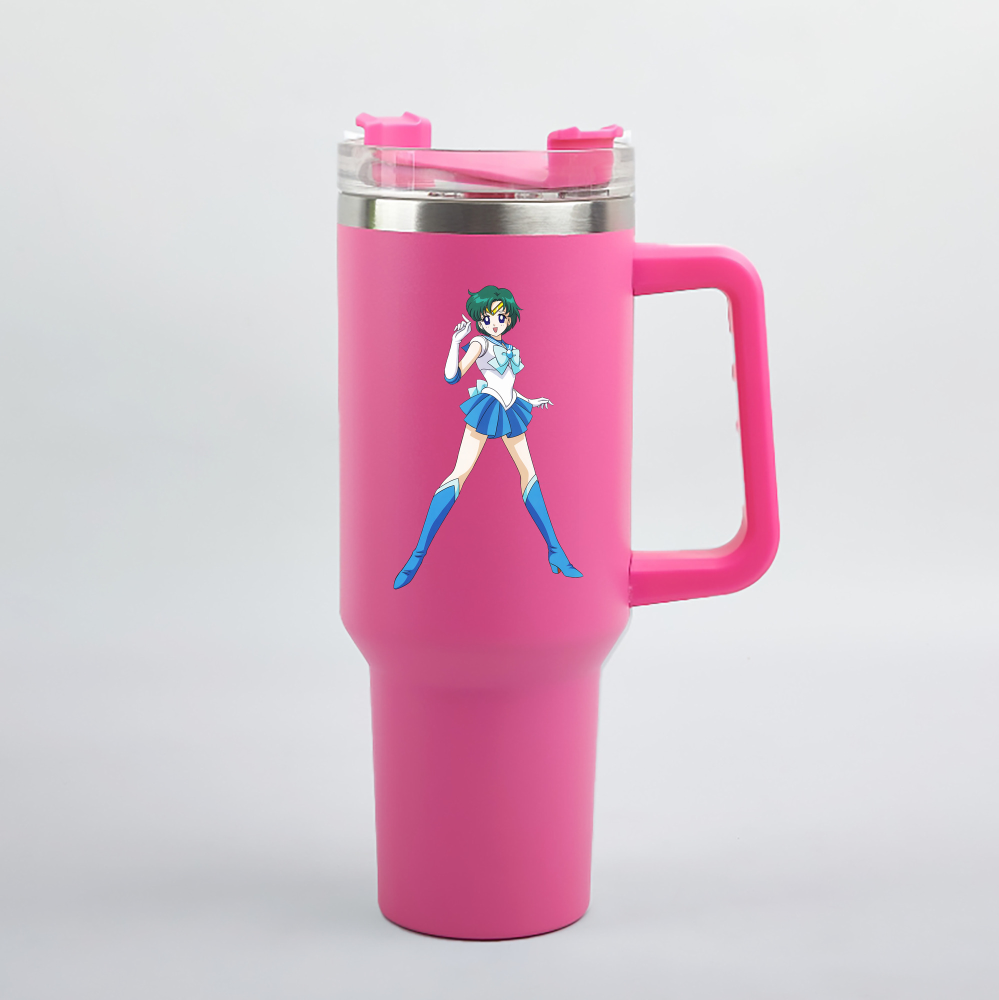 （画像用） 美少女戦士セーラームーン 海王 みちる（かいおう みちる） Sailor Moon Kaiou Michiru 1200mL車用タンブラー（カラープリント）